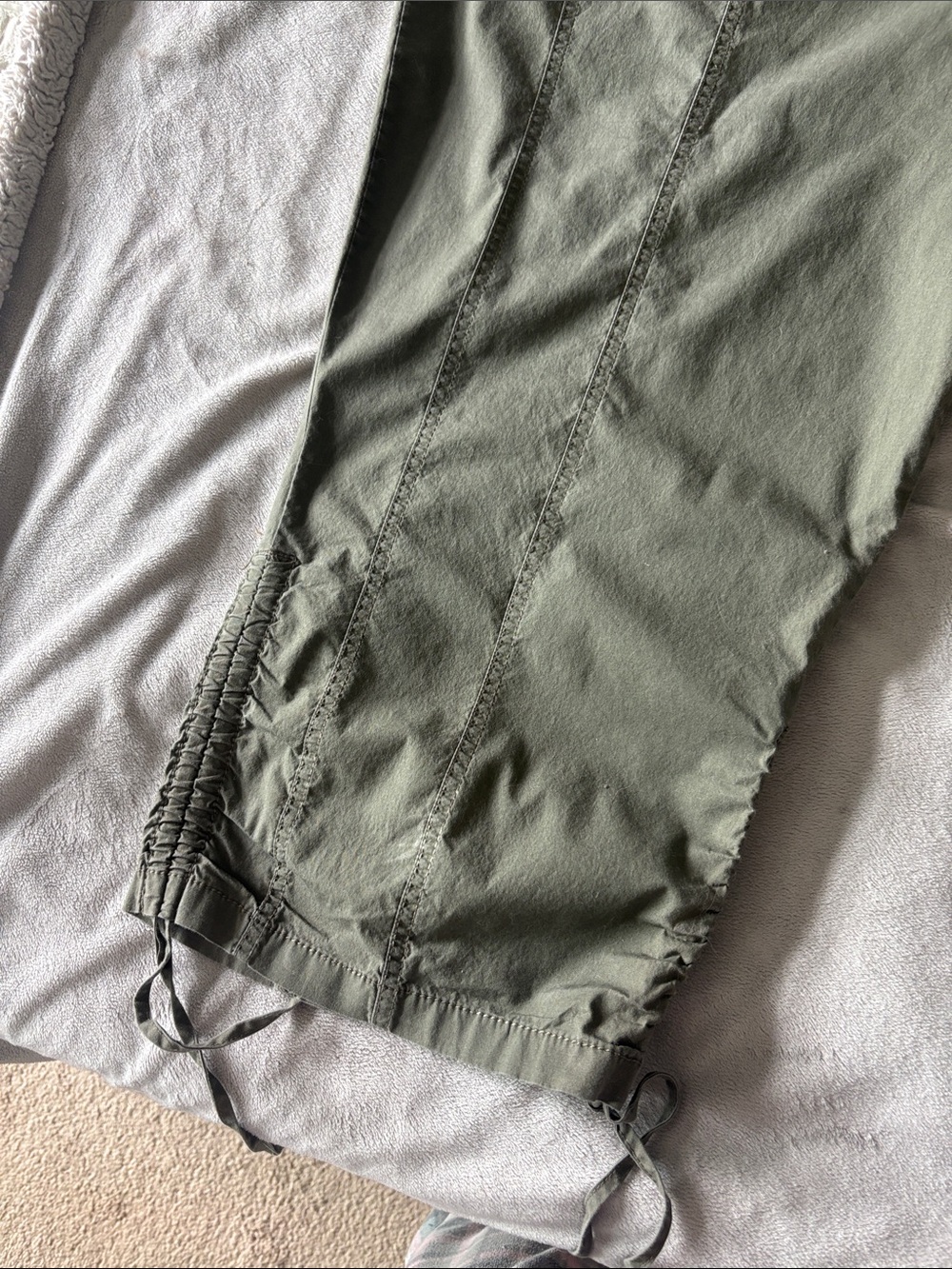 Torrid Olive Green Drawstring Jogger - Picture 2 of 5